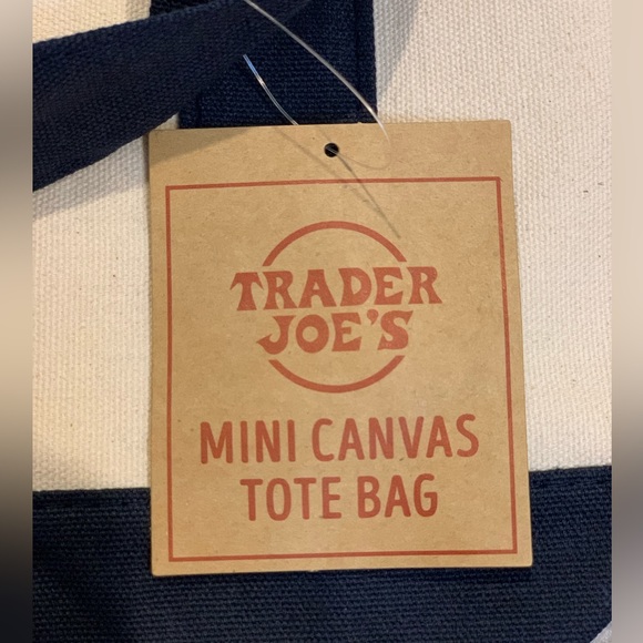 NWT Trader Joe’s Mini Canvas Bag (Set of 4) - Picture 5 of 8